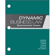 Loose-Leaf Dynamic Business Law: Summarized Cases