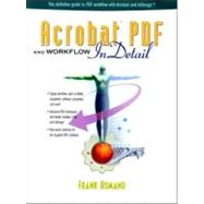 Acrobat PDF and Workflow in Detail,9780130889485