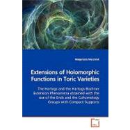 Extensions of Holomorphic Functions in Toric Varieties