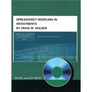 Spreadsheet Modeling in Investments Book and CD-ROM
