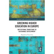 Greening Higher Education in Europe