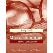 Microeconomic Theory & Applications, Study Guide, 10th Edition