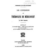 Les Confessions De Théroigne De Méricourt