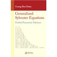 Generalized Sylvester Equations