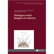 Dialogues Entre Langues Et Cultures