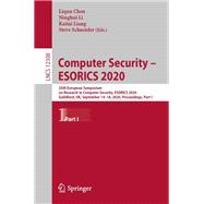 Computer Security – ESORICS 2020