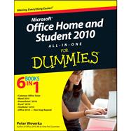 Microsoft Office Home and Student 2010 All-in-One for Dummies
