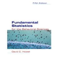 Fundamental Statistics for the Behavioral Sciences (with CD-ROM and InfoTrac)