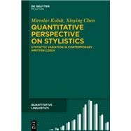 Quantitative Perspective on Stylistics book cover, ISBN 9783111649511