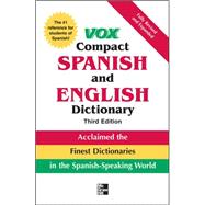 Vox Compact Spanish and English Dictionary, 3E (Vinyl)