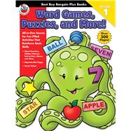 Word Games, Puzzles, and More! Grade 1