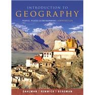 Modified Mastering Geography with Pearson eText -- Standalone Access Card -- for Introduction to Geography People, Places & Environment