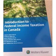 Introduction to Federal Income Taxation in Canada 2017-2018 Study Guide