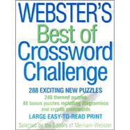 Webster's Best of Crossword Challenges