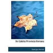 De Galatia Provincia Romana