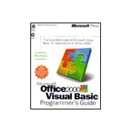 Microsoft Office 2000-Visual Basic : Programmer's Guide