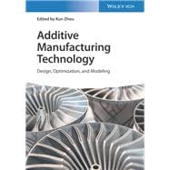 Additive Manufacturing Technology Design, Optimization, and Modeling