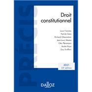 Droit constitutionnel 2021 - 23e ed.