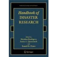 Handbook Of Disaster Research