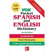 Vox Pocket Spanish and English Dictionary, 2nd Edition