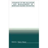 Advances in the Valuation and Management of Mortgage-Backed Securities