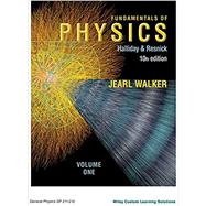 Fundamentals of Physics 10E Volume 1 for United States Naval Academy