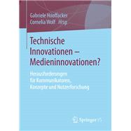 Technische Innovationen - Medieninnovationen?