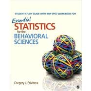 Student Study Guide With Spss Workbook for Statistics for the Behavioral Sciences