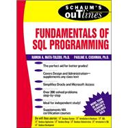 Schaum’s Outline of Fundamentals of SQL Programming