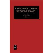 Advances in Accounting Behavioral Research