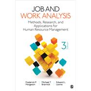 Job and Work Analysis