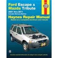 Haynes Ford Escape, Mazda Tribute & Mercury Mariner Automotive Repair Manual
