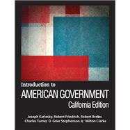 Introduction to American Government: California Edition
