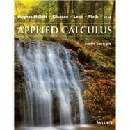 Applied Calculus Sixth Edition WileyPLUS Multi-term