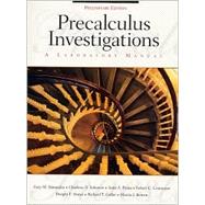 Precalculus Investigations : A Laboratory Manual, Preliminary Edition