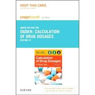 Calculation of Drug Dosages Pageburst on KNO Retail Access Code
