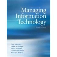 Managing Information Technology : What Managers Need to Know