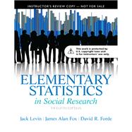 Elementary Statidtics in Social Research  (Subscription)