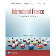 International Finance: Theory and Policy [Rental Edition]