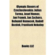 Olympic Boxers of Czechoslovaki : Július Torma, Josef Nemec, Ján Franek, Ján Zachara, Bohumil Nemecek, Rudolf Bezdek, Frantiaek Nekolný