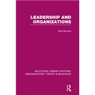 Leadership and Organizations (RLE: Organizations)
