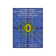 Elementary Differential Equations and Boundary Value Problem