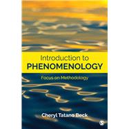 Introduction to Phenomenology,9781544319551