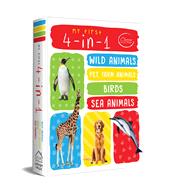 My First 4 In 1: Wild Animals, Pet and Farm Animals, Birds, Sea Animals