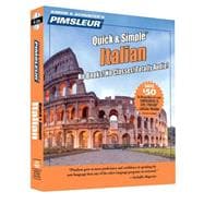 Pimsleur Italian Quick & Simple Course - Level 1 Lessons 1-8 CD Learn to Speak and Understand Italian with Pimsleur Language Programs