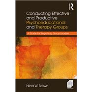 Conducting Effective and Productive Psychoeducational and Therapy Groups: A Guide for Beginning Group Leaders
