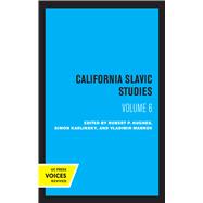 California Slavic Studies, Volume VI