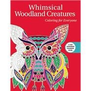 Whimsical Woodland Creatures Adult Coloring Book