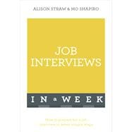 Job Interviews in a Week: Teach Yourself