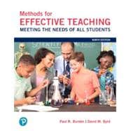 Methods for Effective Teaching: Meeting the Needs of All Students [Rental Edition]